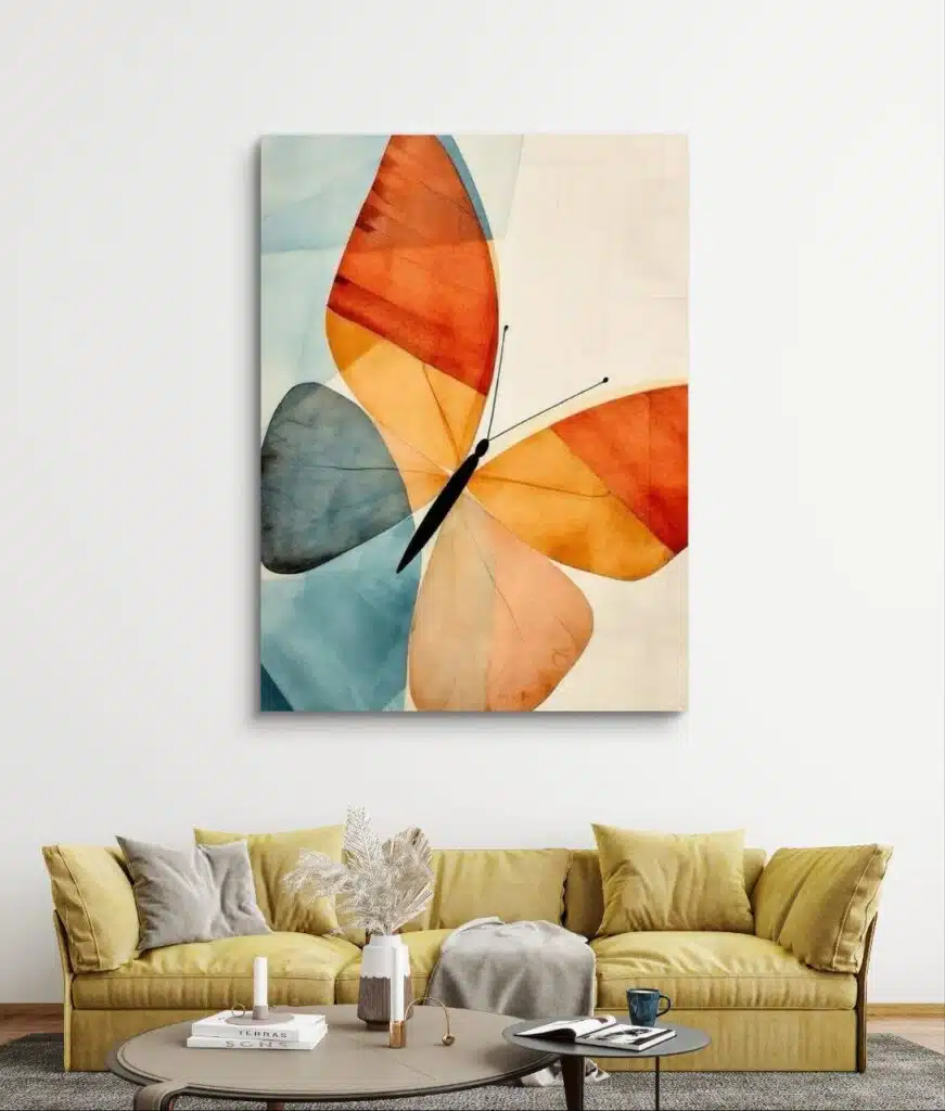 A Butterfly Abstract Art decor for home